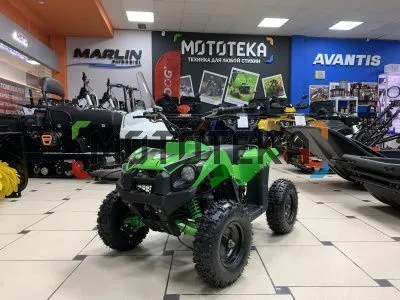 Электроквадроцикл детский Apollo (Аполло) RFZ E - KING KONG 1000W зелёный (машинокомплект)