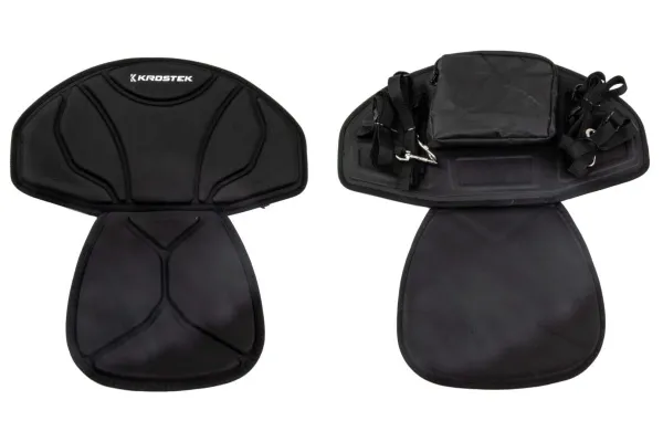 Байдарка / каяк надувной двухместная KROSTEK (Кростек) #1 Yellow/Blue | Мототека