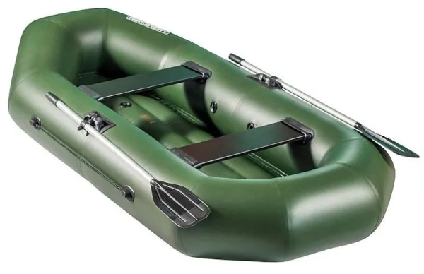 Лодка ПВХ Аква Оптима 260 НД зелёный в магазине Мототека по цене 18&nbsp;260 ₽