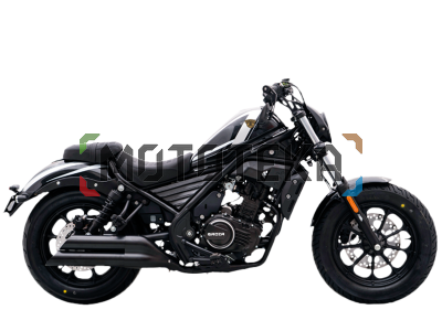 Мотоцикл дорожный GROZA (Гроза) JOY300 Sport (2025 г.) чёрный/белый с ПТС