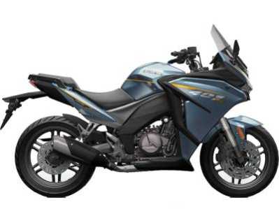 Мотоцикл дорожный CYCLONE (Циклон) RG401 (SR400GS - B) 2024 синий с ПТС