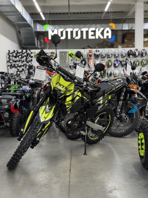 Мотоцикл кроссовый / эндуро Regulmoto (Регулмото) Sport - 003 PR PRO 300 (4 valves) 6 передач чёрный/жёлтый с ПТС