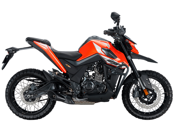 Мотоцикл дорожный Zontes (Зонтес) ZT200 - U1 (4T ZT163ML EFI) 17/17 (2025 г.) оранжевый с ПТС | Мототека