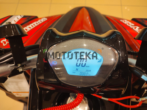 Квадроцикл детский YACOTA (Якота) SPORTY XX чёрный/красный (машинокомплект) | Мототека