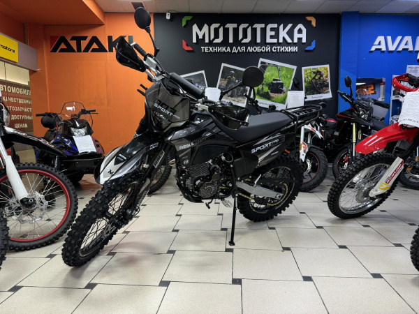 Мотоцикл кроссовый / эндуро Regulmoto (Регулмото) Sport - 003 PR PRO 300 (4 valves) 6 передач чёрный с ПТС | Мототека
