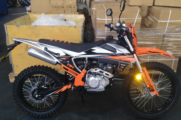 Мотоцикл кроссовый / эндуро Racer (Рейсер) RC250GY - C2K K2 оранжевый с ПТС | Мототека