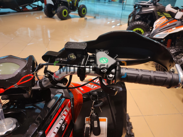 Квадроцикл детский YACOTA (Якота) SPORTY XX чёрный/красный (машинокомплект) | Мототека