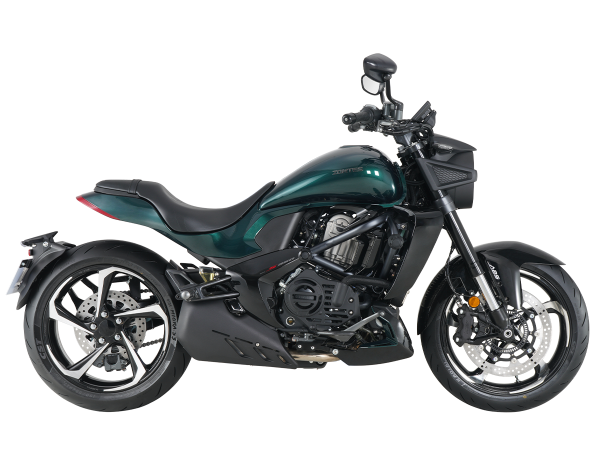 Мотоцикл дорожный Zontes (Зонтес) ZT350 - S (4T ZT184MP EFI) 17/17 (2023 г.) зелёный с ПТС | Мототека