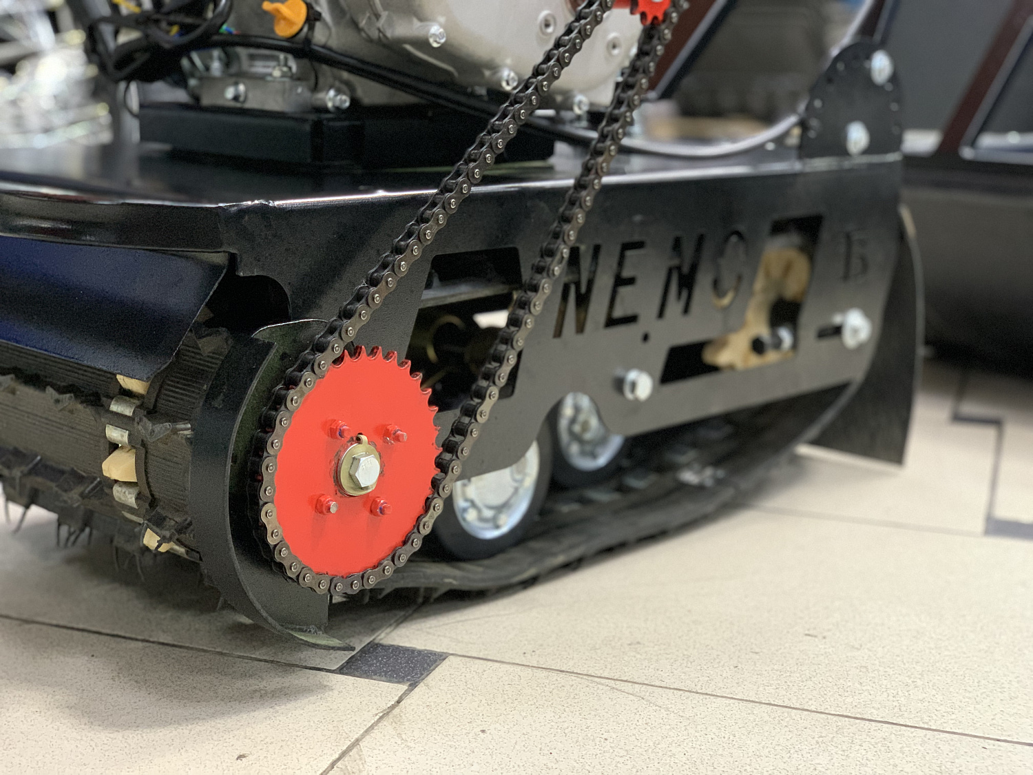 Мотобуксировщик Бурлак - М Немо 6.5 л.с.