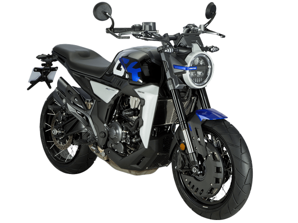 Мотоцикл дорожный Zontes (Зонтес) ZT350 - GK чёрный/синий с ПТС | Мототека