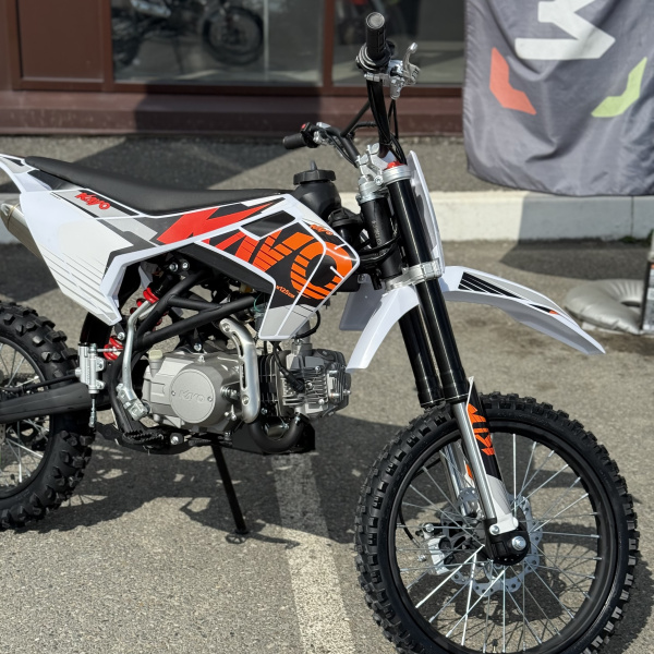Питбайк KAYO (Кайо) M125EM 17/14  (механ. сцепл., эл. стартер 2025 г.) | Мототека