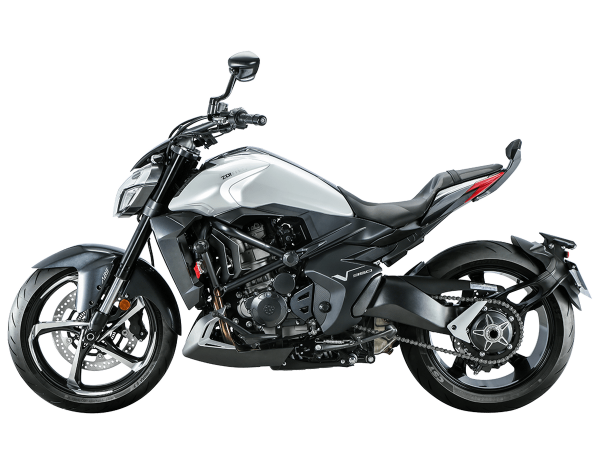 Мотоцикл дорожный Zontes (Зонтес) ZT350 - V1 (4T ZT184MP EFI) 17/17 (2023 г.) серебристый с ПТС | Мототека