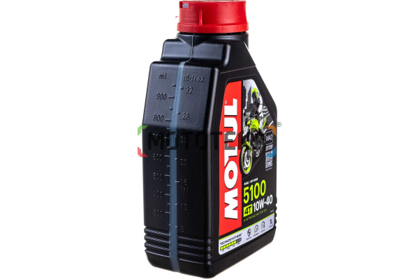 Масло моторное MOTUL (Мотюль) 5100 4T 10W-40 Technosynt/Ester 1 L (102777) | Мототека